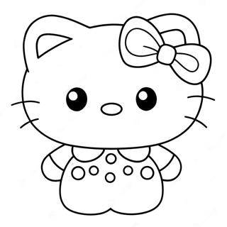 Hello Kitty Kleurplaten