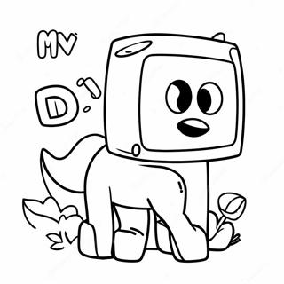 Alphablock D Kleurplaat 56913 12462