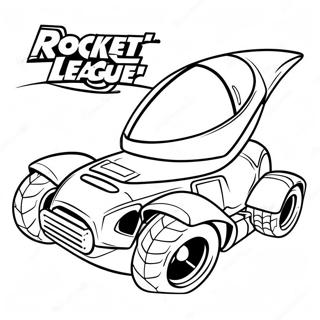 Rocket League Kleurplaten