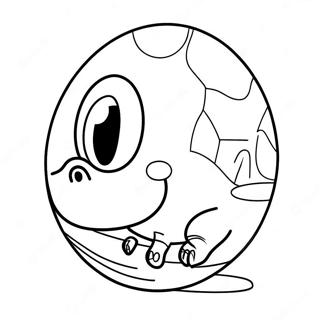 Regenboog Dinosaurusei Kleurplaat 57472 12588