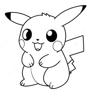 Mega Pikachu Kleurplaat 60232-13191