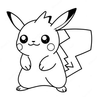 Mega Pikachu Kleurplaat 60232-13192