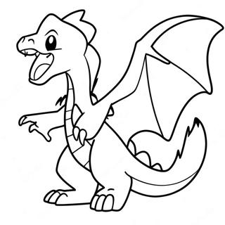 Mega Charizard Vliegende Kleurplaat 60233-13194