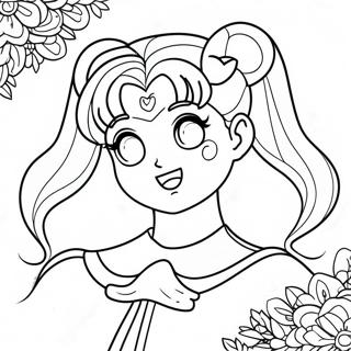 Sailor Moon In Magische Transformatie Kleurplaat 60761-13330