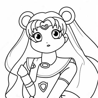 Sailor Moon In Magische Transformatie Kleurplaat 60761-13331