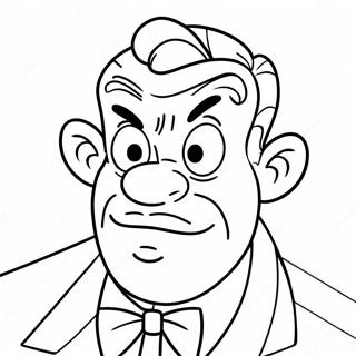 Afgeschrikt Afkeer Personage Kleurplaat 61236-13466