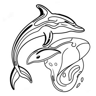 Kleurplaat Van Majestueuze Orka 63068-13926