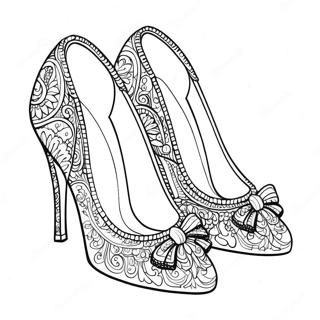 Sprankelende Dresschoenen Kleurplaat 6377 2130