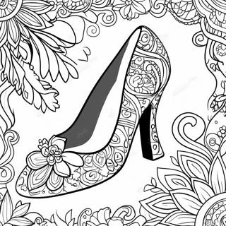 Sprankelende Dresschoenen Kleurplaat 6377 2131