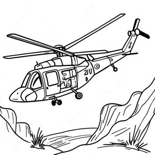 Call Of Duty Helicopter In Actie Kleurplaat 64251 14256