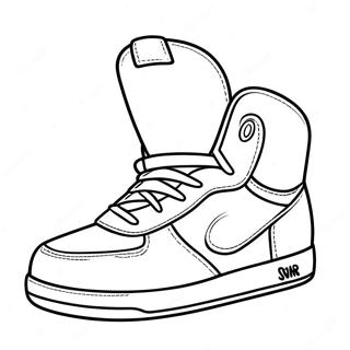 Sneaker Kleurplaten