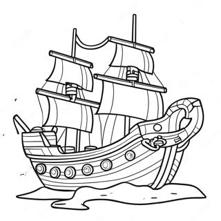 Avontuurlijke Lego Piratenschip Kleurplaat 6649 1267