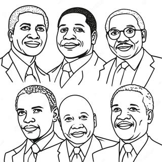 Kleurplaat Van Inspirerende Zwarte Leiders 67163-14691