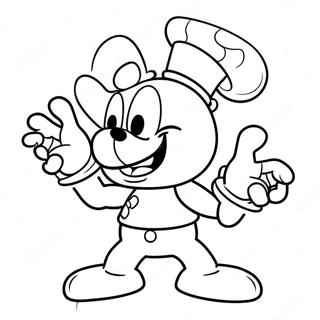 Cuphead Kleurplaten