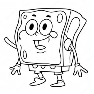 Spongebob Kleurplaat 68591-15007