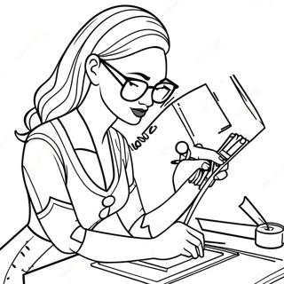 Rarity Ontwerpt Mode Kleurplaat 70141-15361