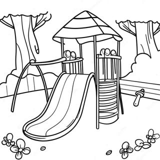 Speeltuin Kleurplaat 72361-16127