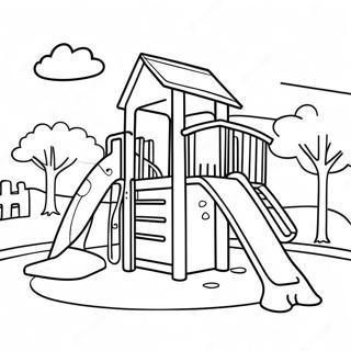 Speeltuin Kleurplaat 72361-16128