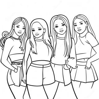 Blackpink Kleurplaat 72542-16266