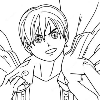 Eren Yeager Transformerende Kleurplaat 72595-16311