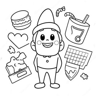 Vindingrijke Sarcastische Personage Kleurplaat 73088 16698