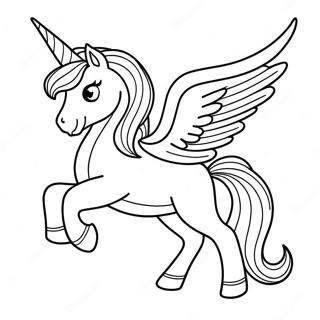 Alicorn Kleurplaten