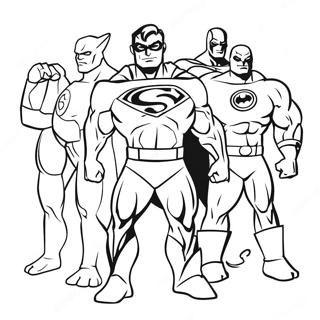 Goo Jit Zu Superhelden Team Kleurplaat 73447-16982