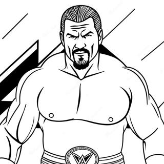 Wwe Kleurplaat Om Te Traceren 73829-17267