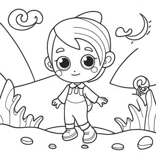 Grappige Prodigy Fantasie Kleurplaat 74294 17643