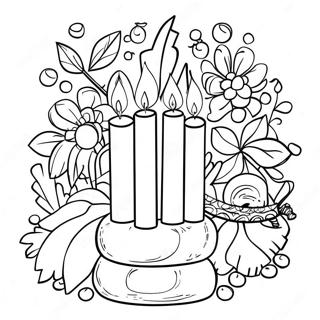 Kleurplaat Kwanzaa 74622-17886
