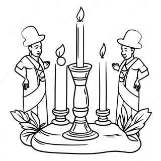 Kleurplaat Kwanzaa 74622-17887
