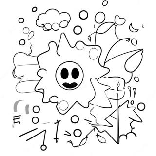 Grappige Markeringen Kleurplaat 75191-18336