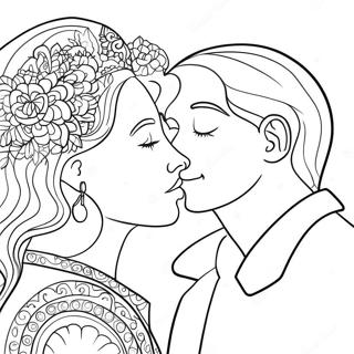 Hartverwarmende Liefdescenes Kleurplaat 75267 18394