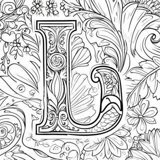 Kleurplaat Van De Letter L 75832-18826