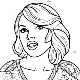 Taylor Swift Reputatie Kleurplaten