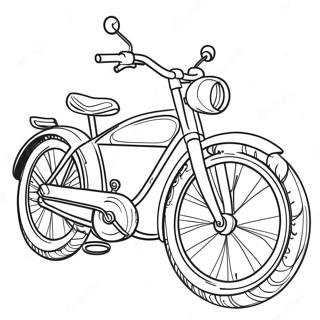 Fiets Kleurplaten