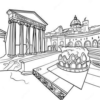 Historisch Rome Kleurplaat 76475-19339