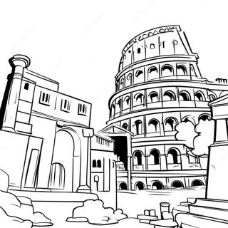 Historisch Rome Kleurplaat 76475-19340