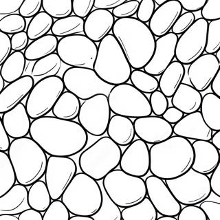 Zachte Kiezel Rots Kleurplaat 76502-19363