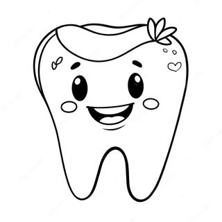 Sprankelend Schone Tand Kleurplaat 77114-19817