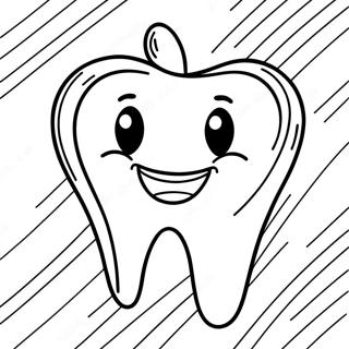Sprankelend Schone Tand Kleurplaat 77114-19818