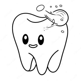 Sprankelend Schone Tand Kleurplaat 77114-19819