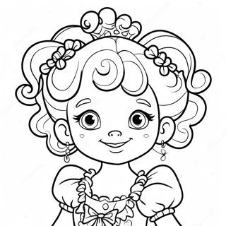 Fancy Nancy Kleurplaten