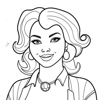 Sassy Baddie Kleurplaat 77939 20452