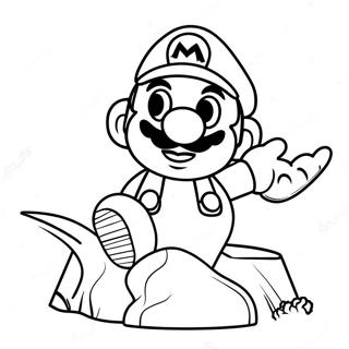 Mario Odyssey Kleurplaat 78067-20546