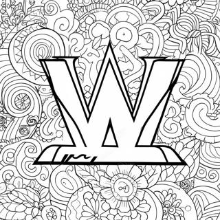 Dapper Wwe Logo Kleurplaat 78249-20696