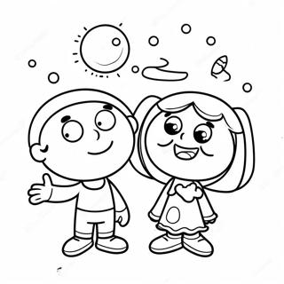 Cosmo En Wanda Magisch Avontuur Kleurplaat 78378 20793