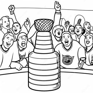 Stanley Cup Viering Kleurplaat 78612 20982
