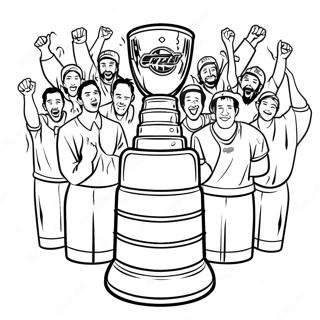 Stanley Cup Viering Kleurplaat 78612 20983