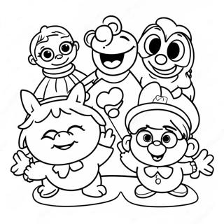 Muppet Babies Kleurplaten